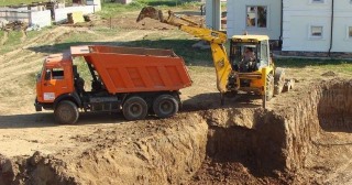 Котлован для дома Белогорск, цена от 312 руб./м3.